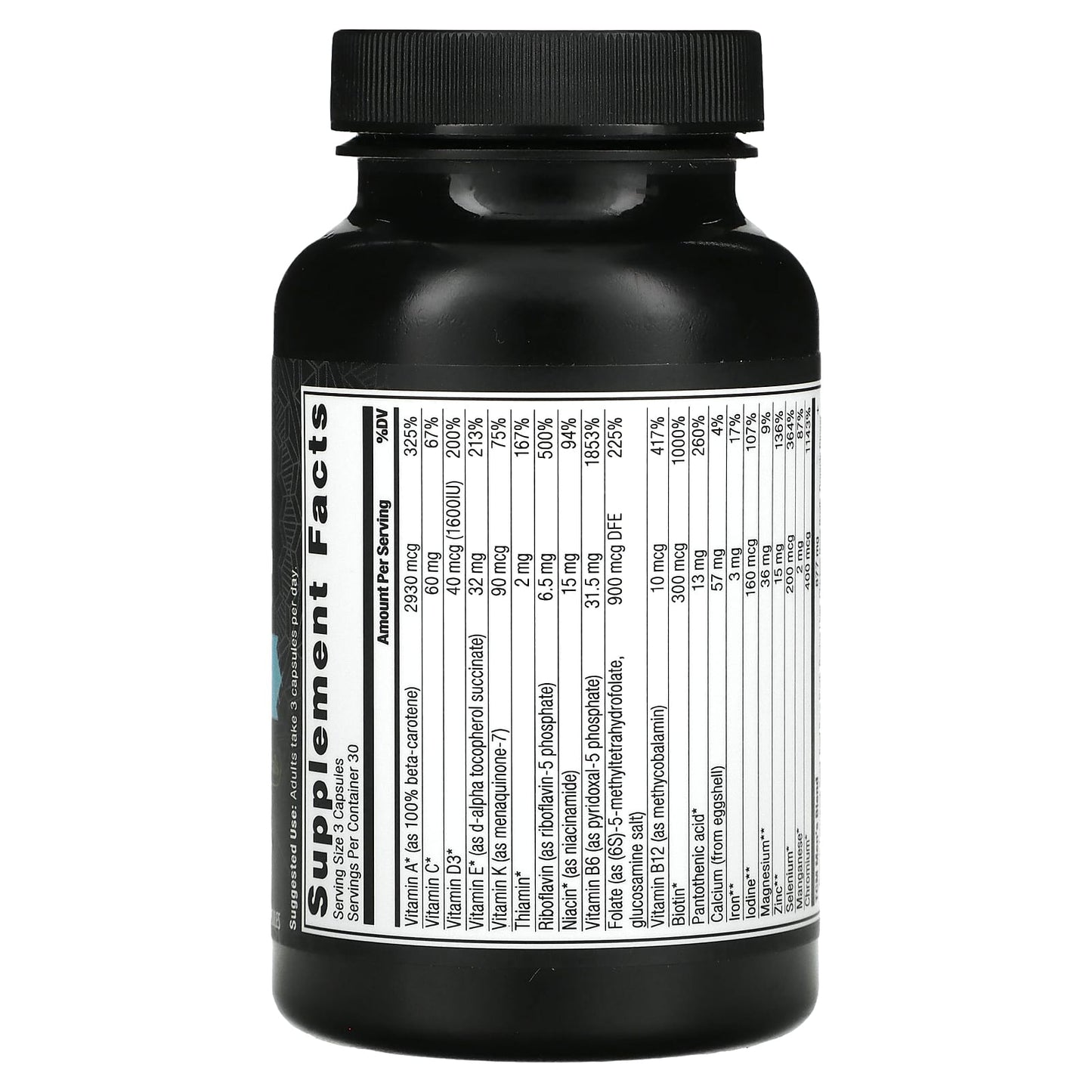 Ancient Nutrition Men's Multi Vitamin Supplement 90 Capsules - Image 2