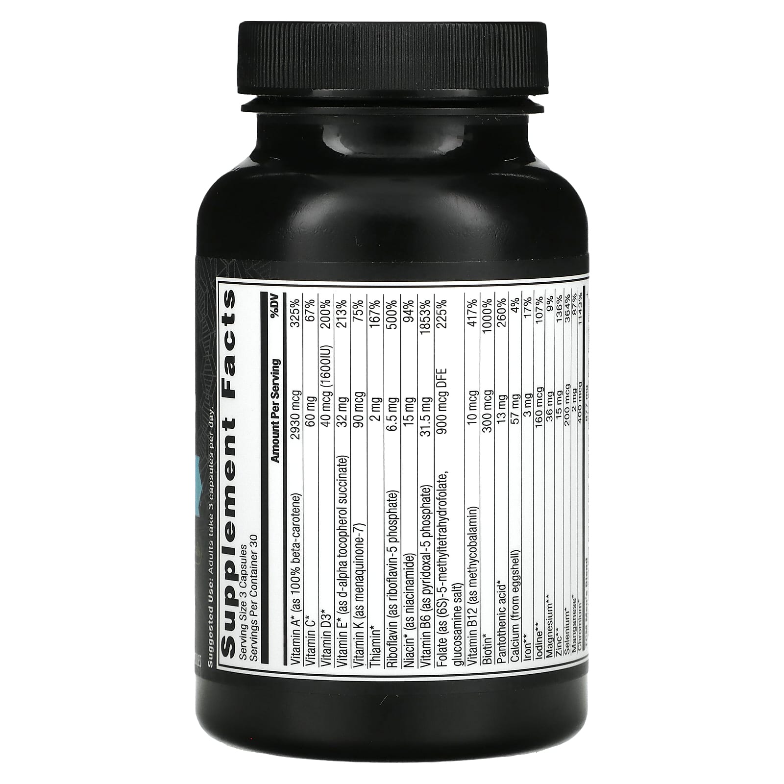 Ancient Nutrition Men's Multi Vitamin Supplement 90 Capsules - Image 2