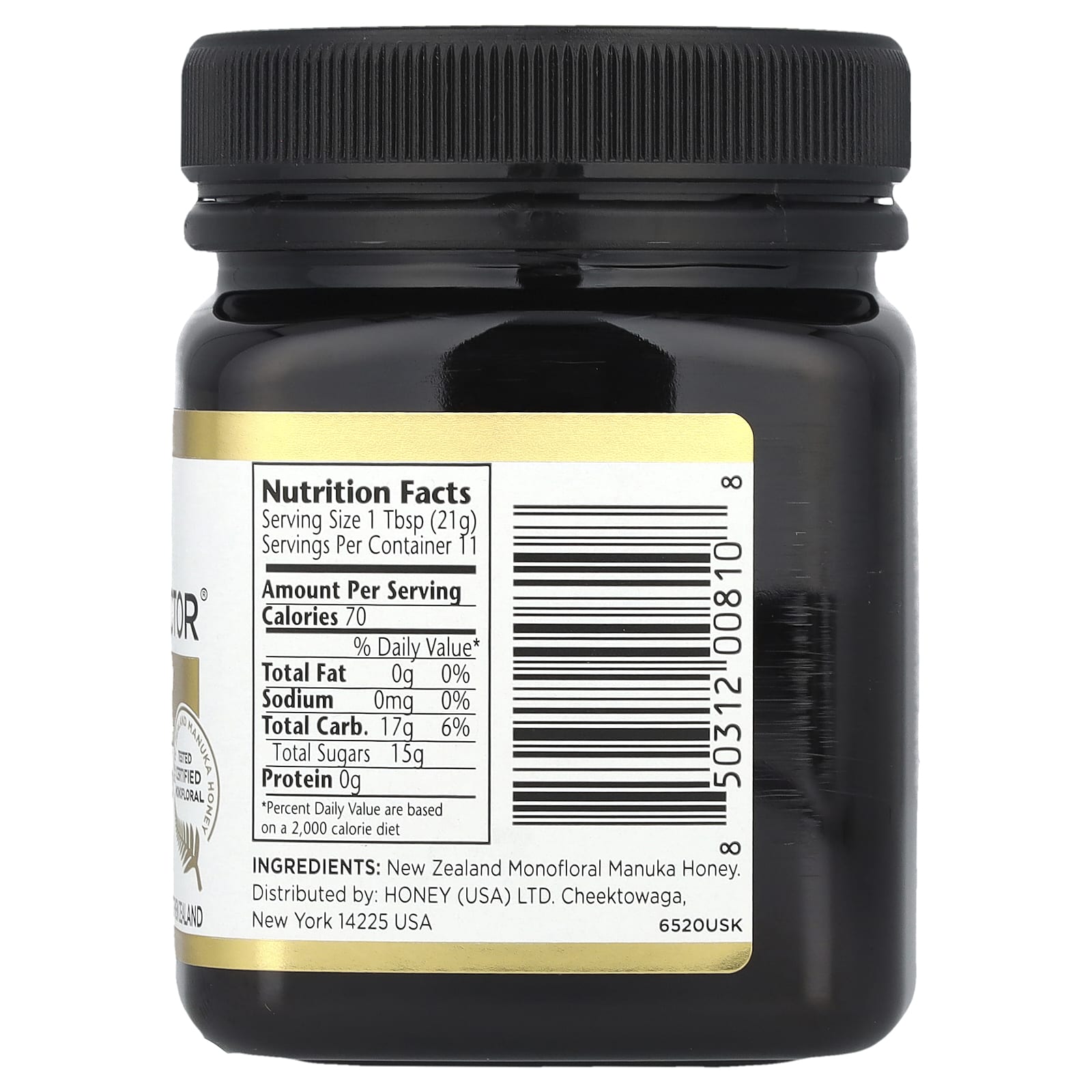 Manuka Doctor, Monofloral Manuka Honey, MGO 425+, 8.75 oz (250 g) - Image 2