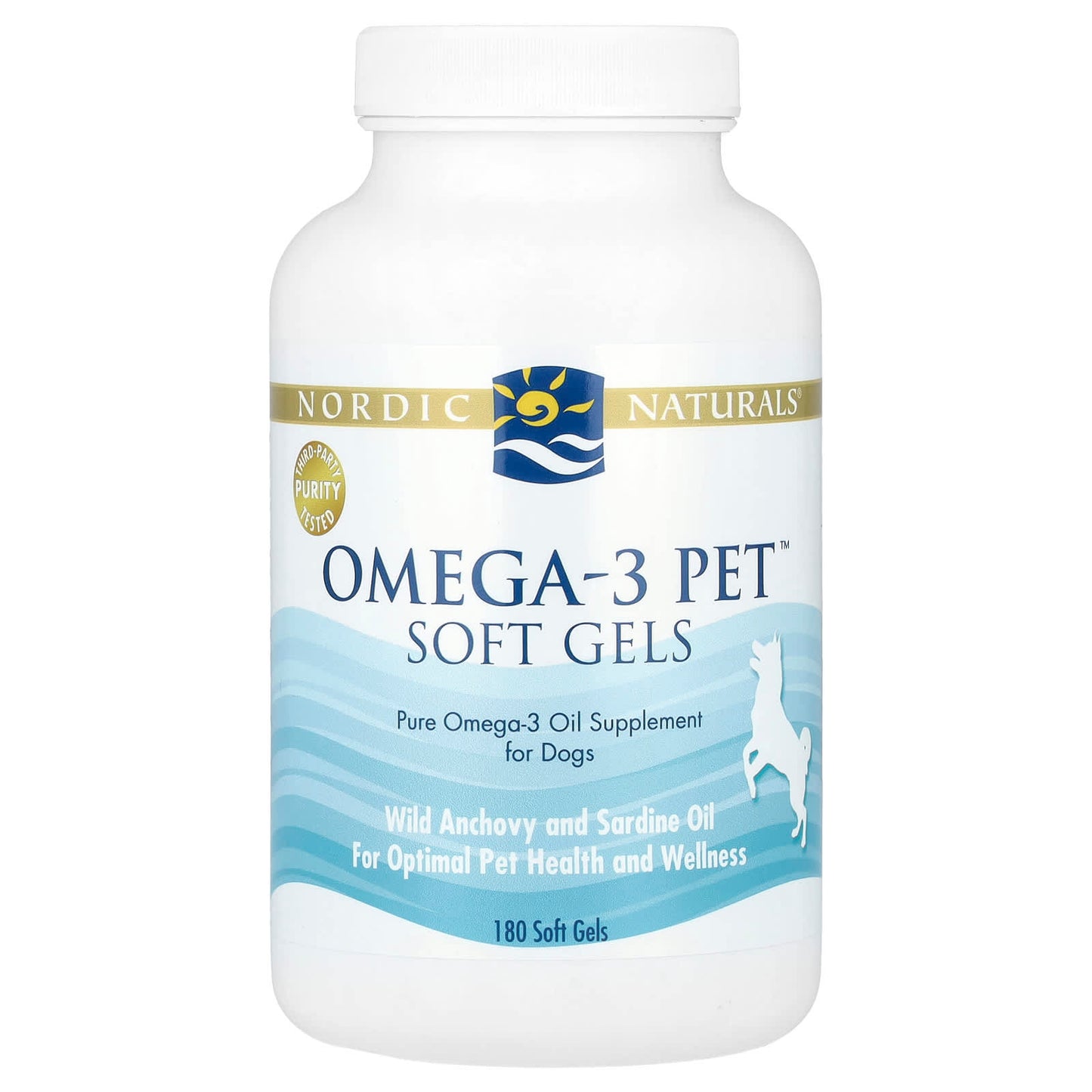 Nordic Naturals, Omega-3 Pet™, For Dogs, 180 Soft Gels - Image 1