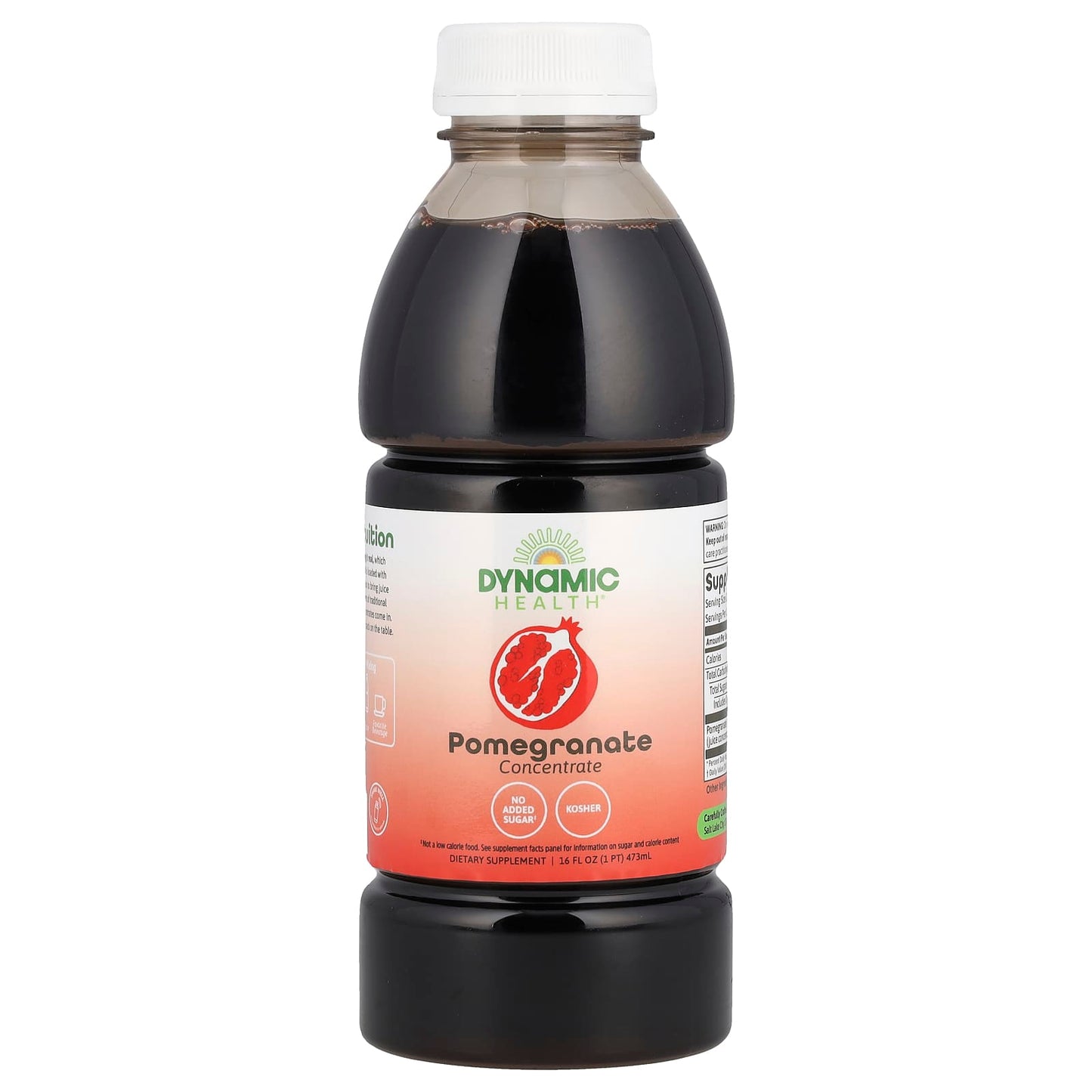 Dynamic Health Pomegranate Concentrate, 16 fl oz - Natural Juice Alternative - Image 1