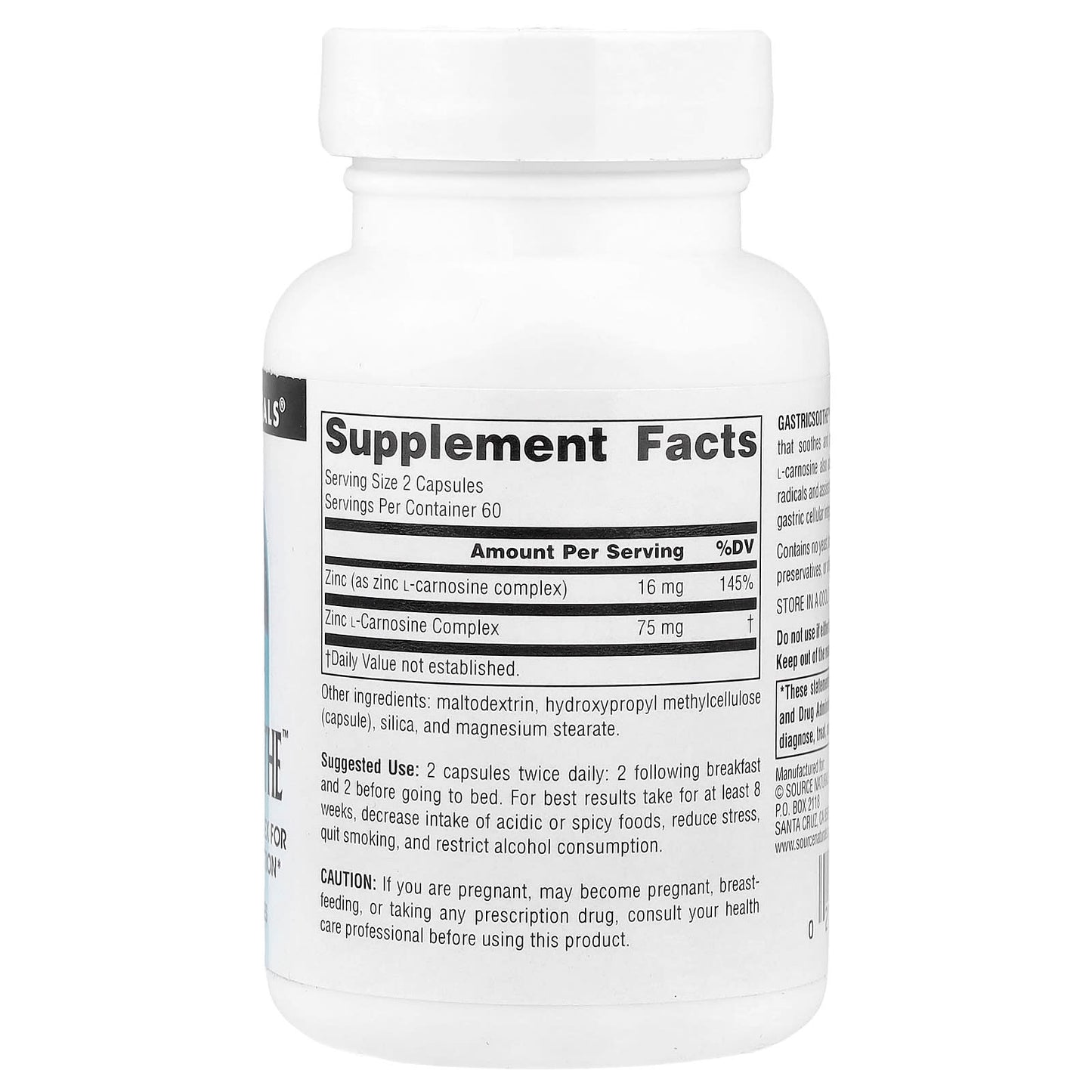 Source Naturals, GastricSoothe™, 120 Capsules - Image 2