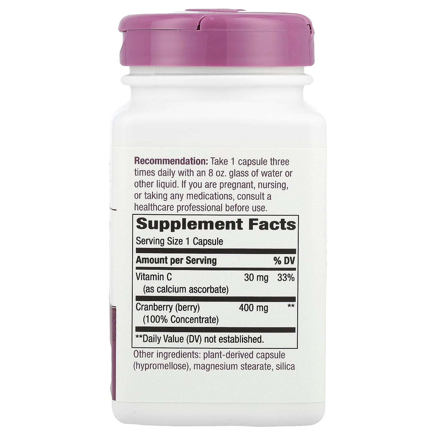 Nature's Way, Premium Blend, Cranberry, 400 mg, 120 Vegan Capsules - Image 2