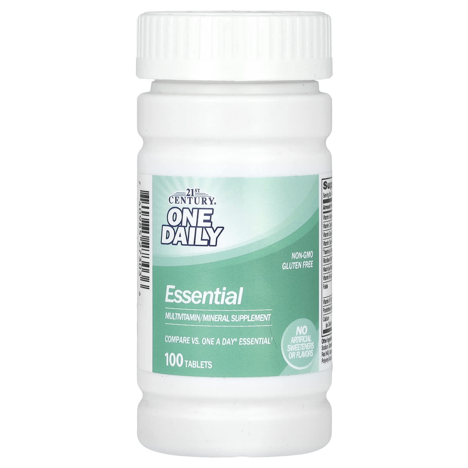 21st Century One Daily Multivitamin Supplement, 100 Tablets - Image 1