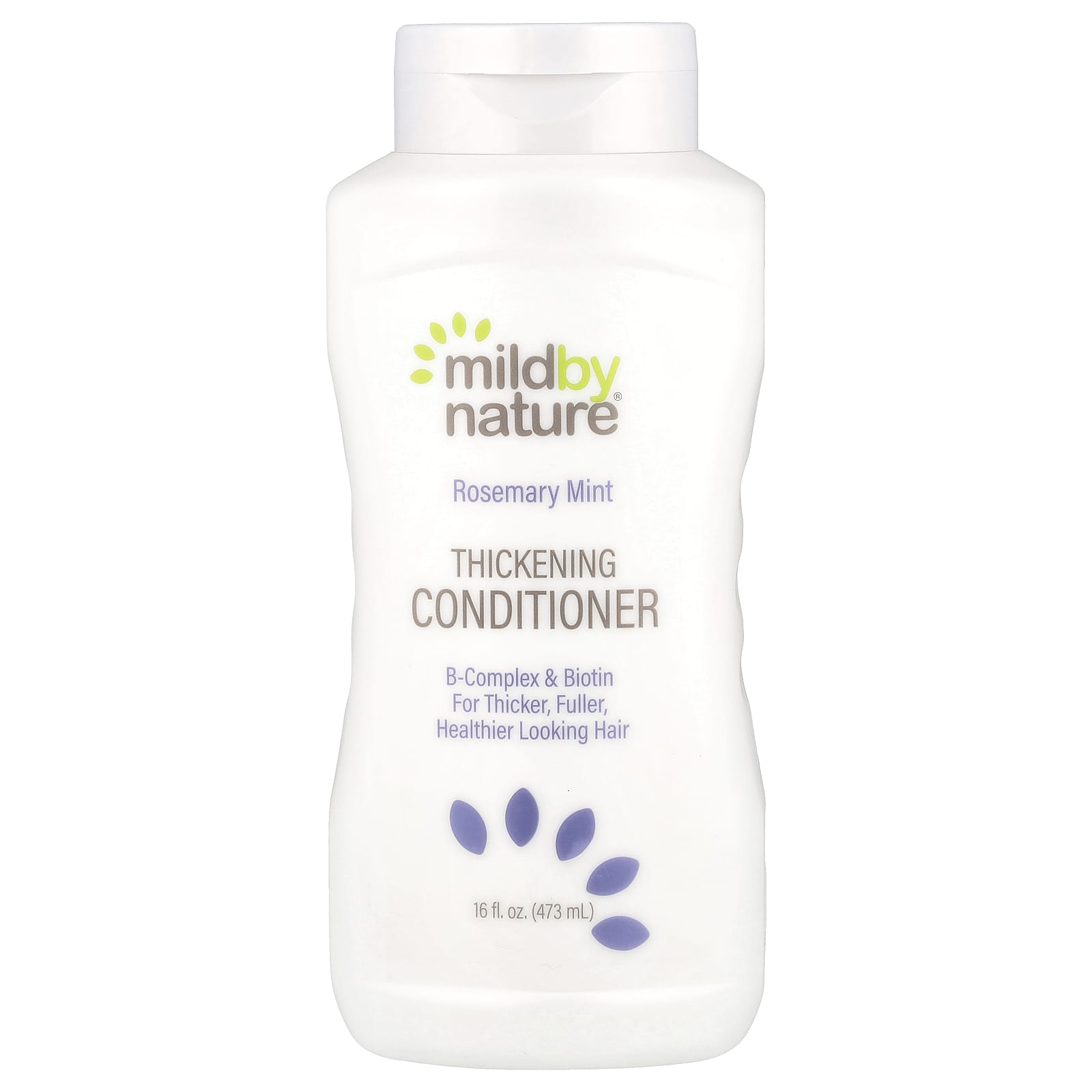 Mild By Nature, Thickening Conditioner, B-Complex & Biotin, Rosemary Mint, 16 fl oz (473 ml) - Image 1