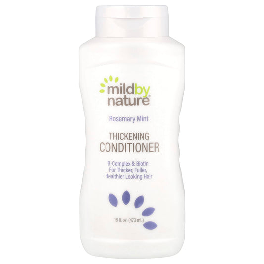 Mild By Nature, Thickening Conditioner, B-Complex & Biotin, Rosemary Mint, 16 fl oz (473 ml) - Image 1