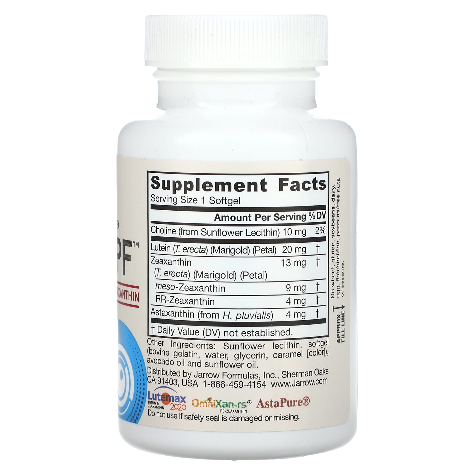 Jarrow Formulas, MaculaPF, Carotenoid Complex, 60 Softgels