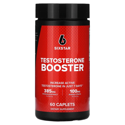 SIXSTAR, Testosterone Booster, 60 Caplets - Image 1