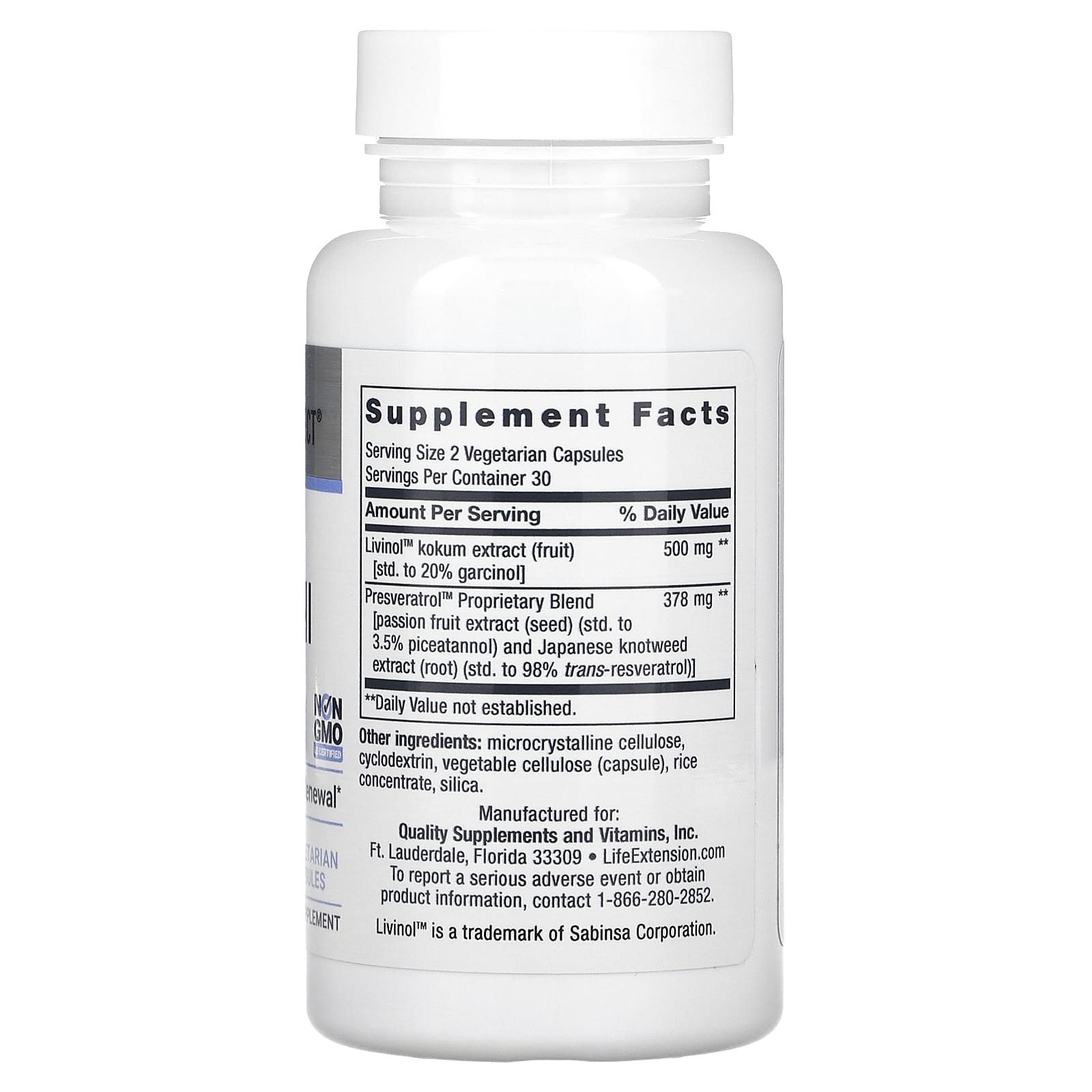 Life Extension, Geroprotect, Stem Cell, 60 Vegetarian Capsules - Image 2