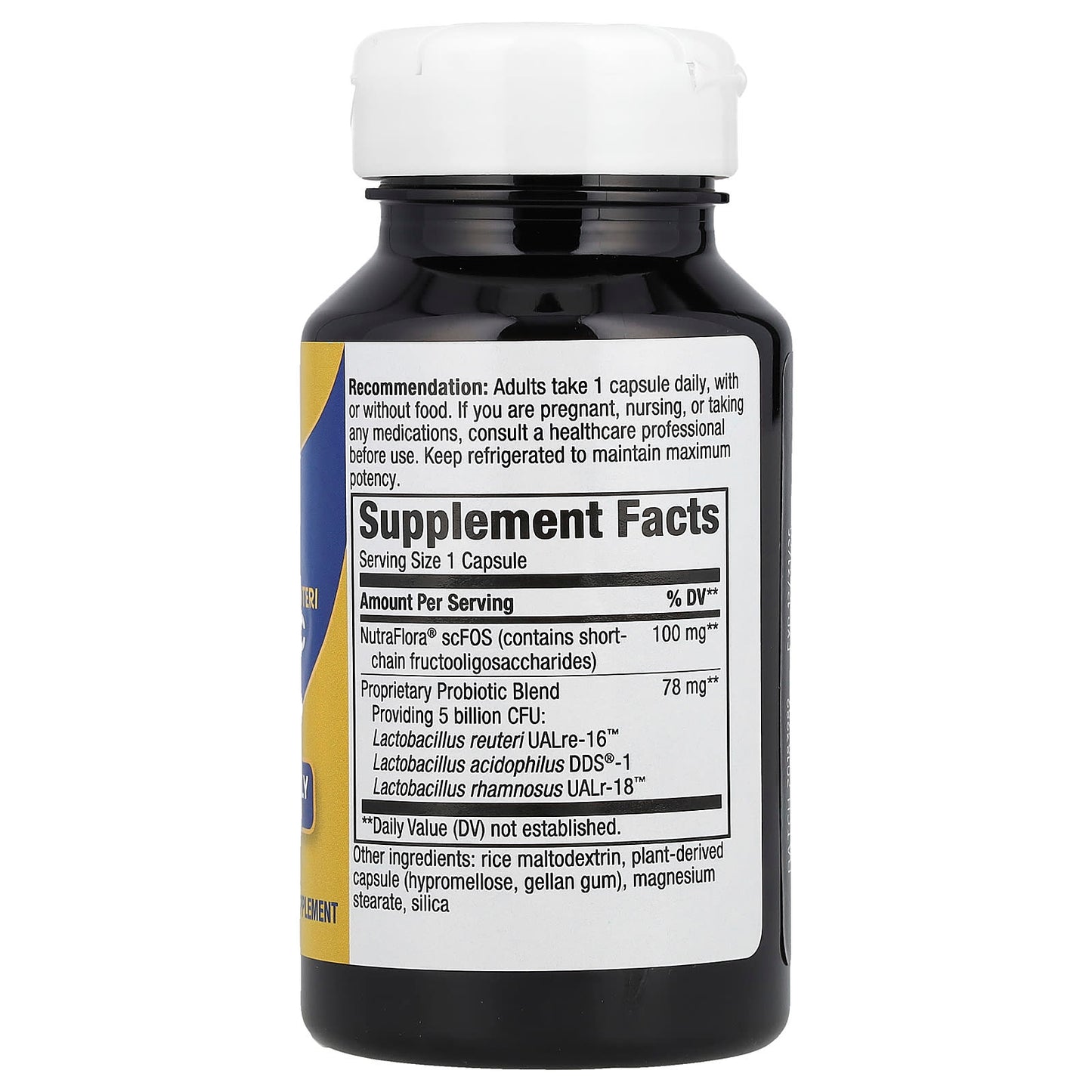 Nature's Way, Primadophilus® Reuteri Probiotic, 5 Billion CFU, 90 Capsules - Image 2