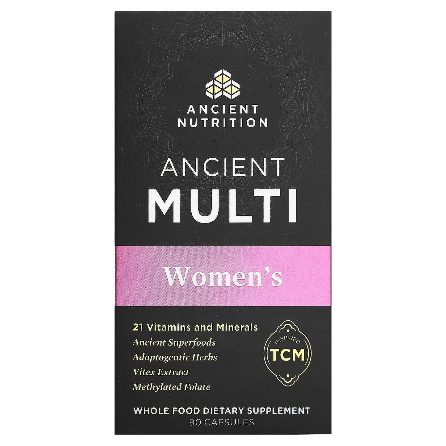 Ancient Nutrition Women's Multi Vitamins & Minerals for Optimal Health (90 Capsules) - Image 1