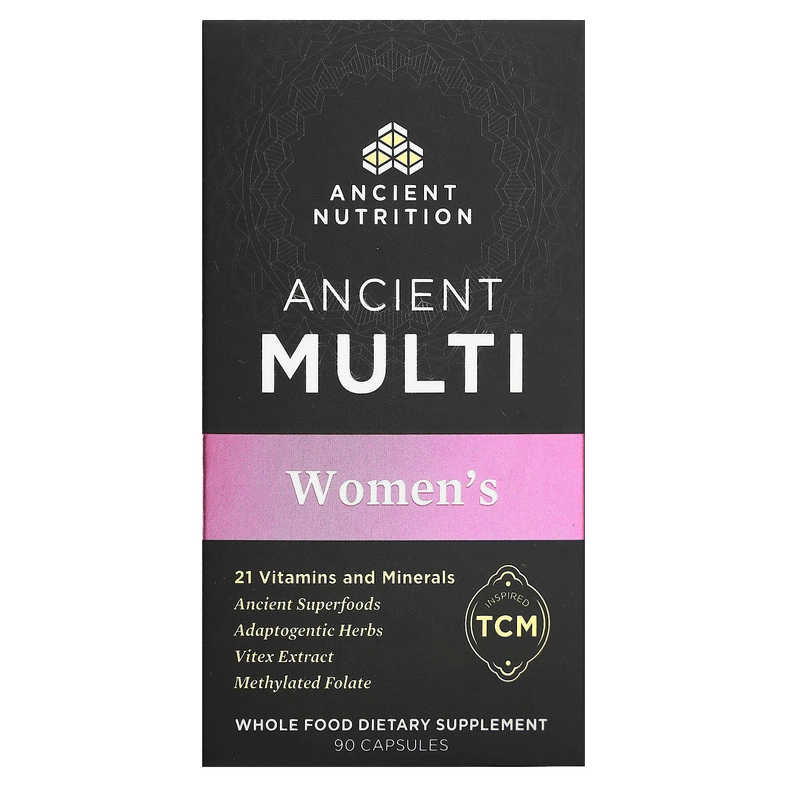Ancient Nutrition Women's Multi Vitamins & Minerals for Optimal Health (90 Capsules) - Image 1