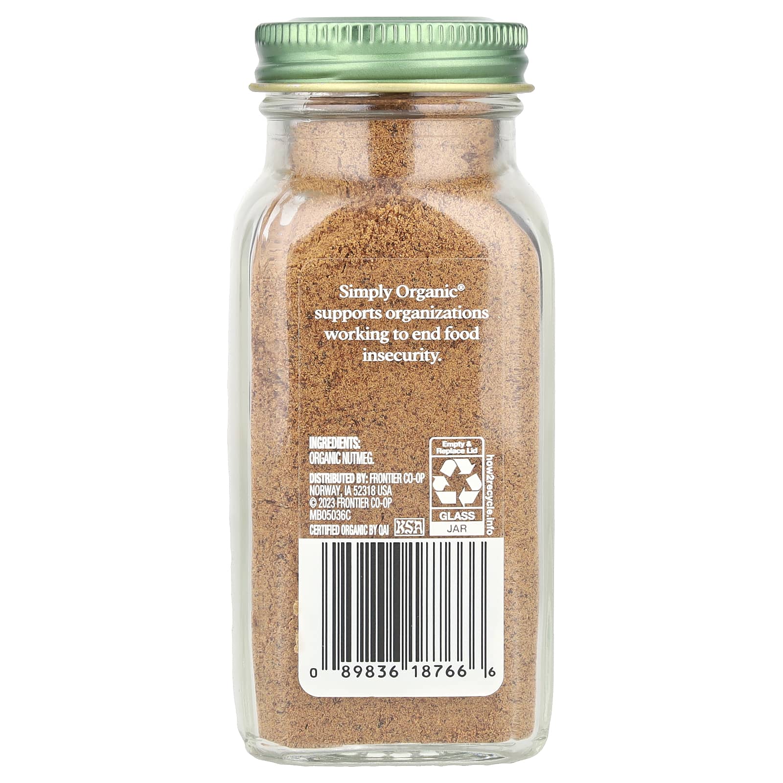 Simply Organic, Nutmeg, 2.3 oz (65 g) - Image 2