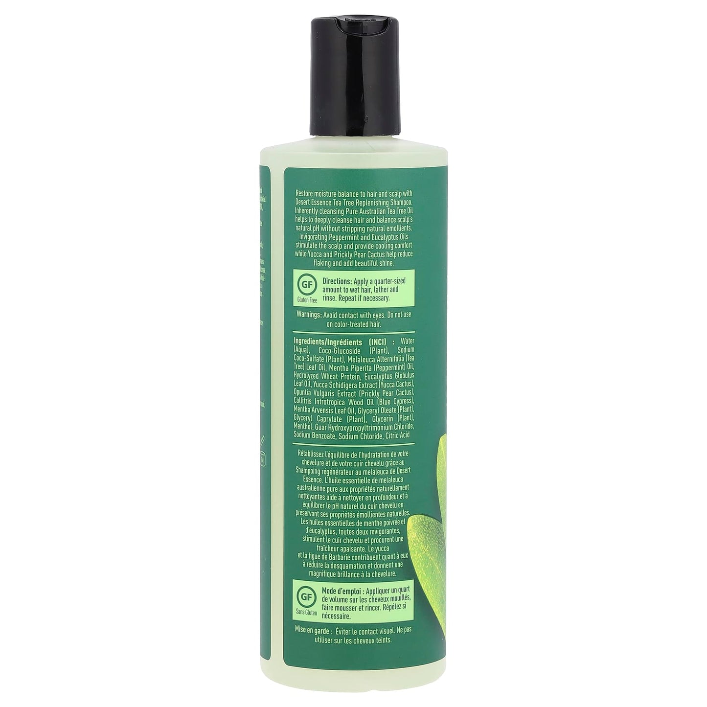Tea Tree Replenishing Shampoo with Peppermint &amp; Yucca - Desert Essence - Image 2