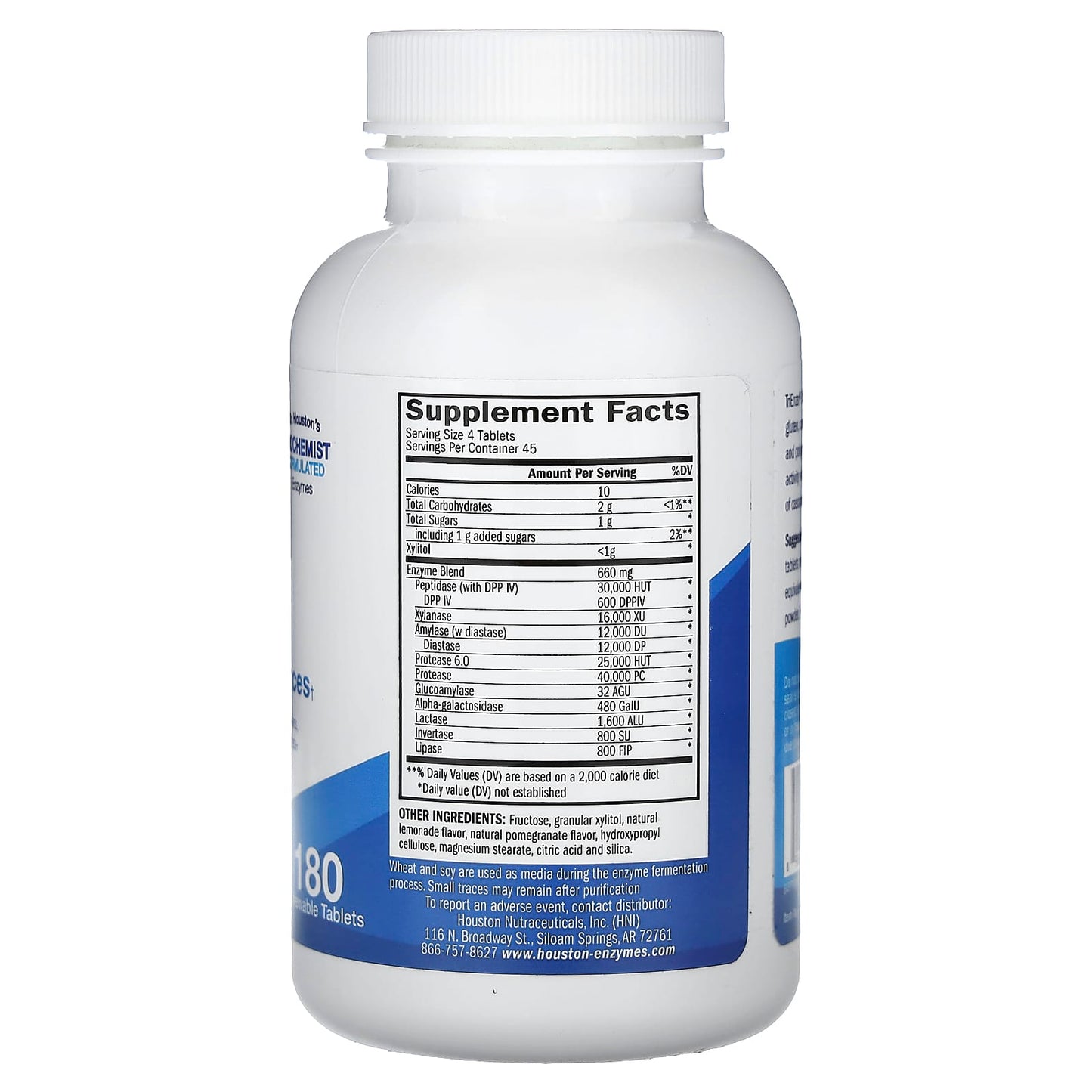 Houston Enzymes TriEnza Chewable | Digestive Support Supplement - Image 2