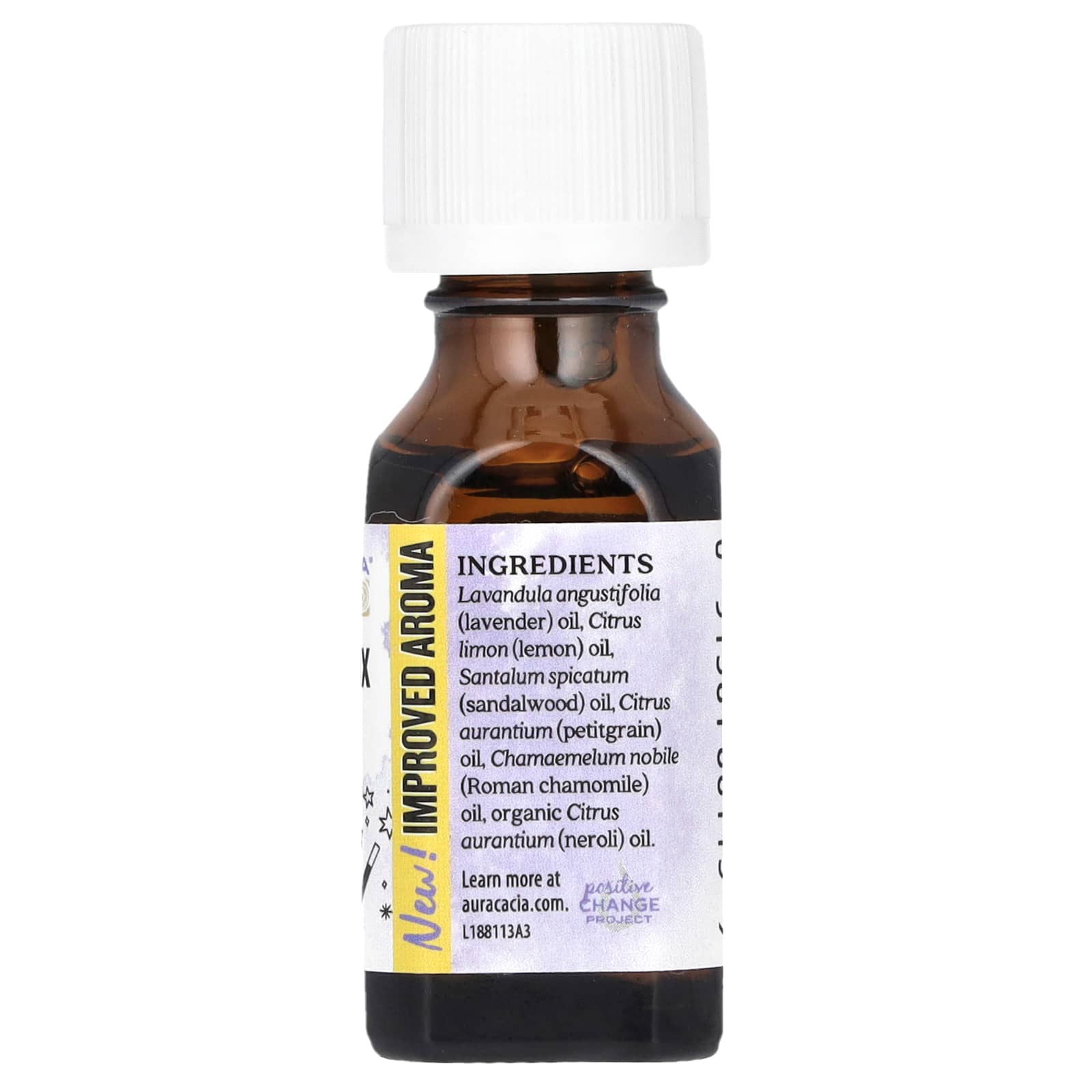 Aura Cacia Pure Essential Oil Blend, Mellow Mix, 0.5 fl oz (15 ml) - Relaxation & Stress Relief - Image 2