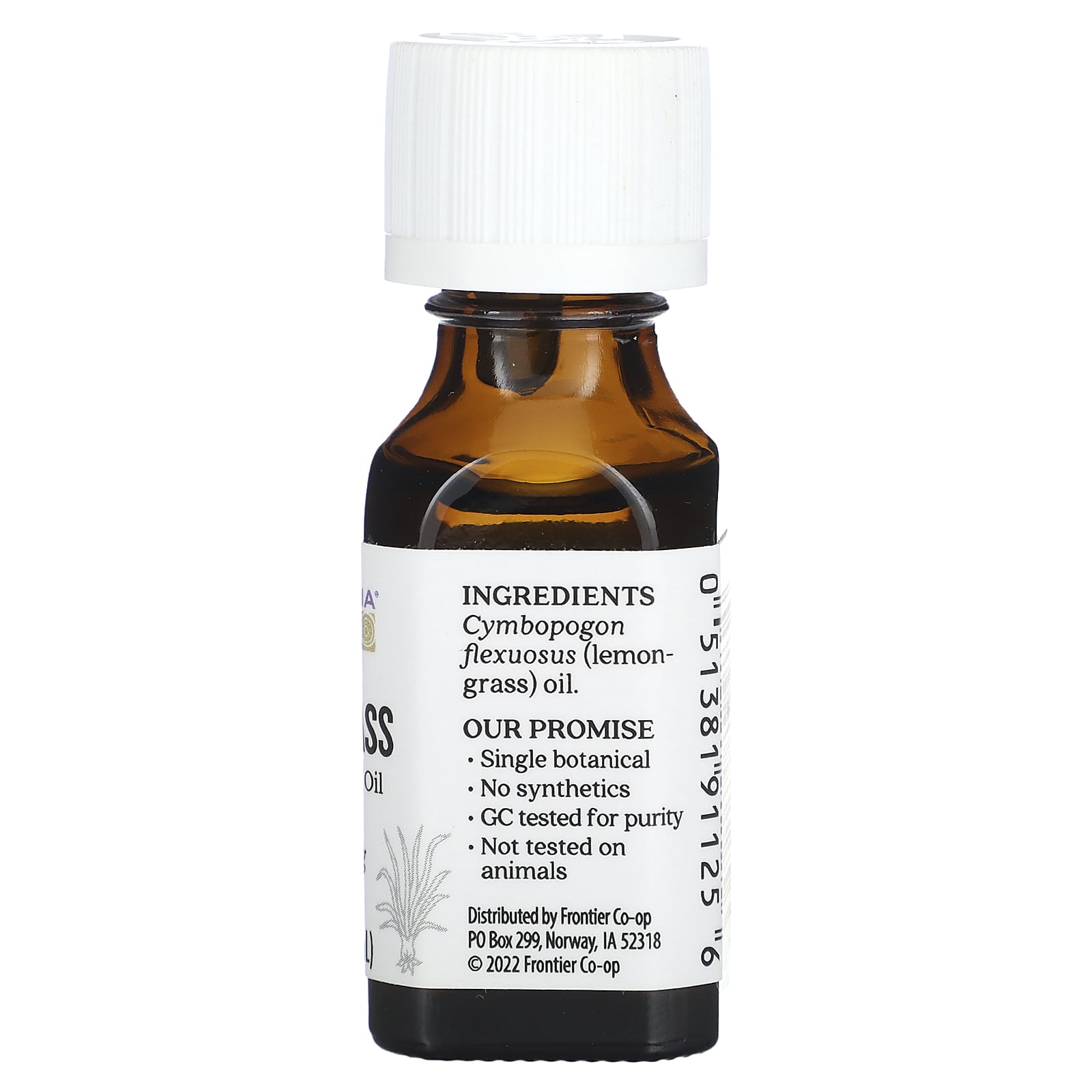 Lemongrass Essential Oil - Aura Cacia 0.5 fl oz (15 ml) - Image 2