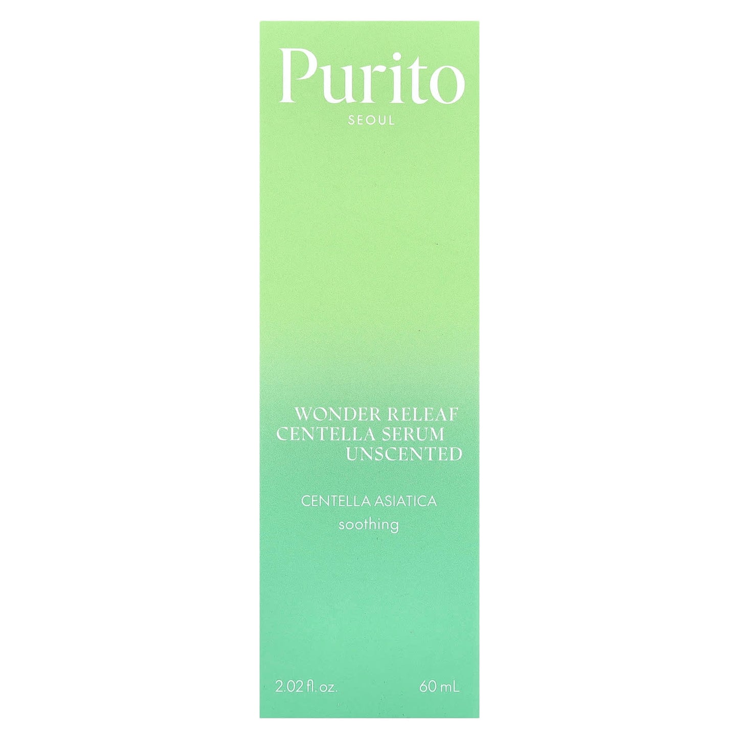 Purito, Wonder Releaf Centella Serum, Unscented , 2.02 fl oz (60 ml) - Image 2