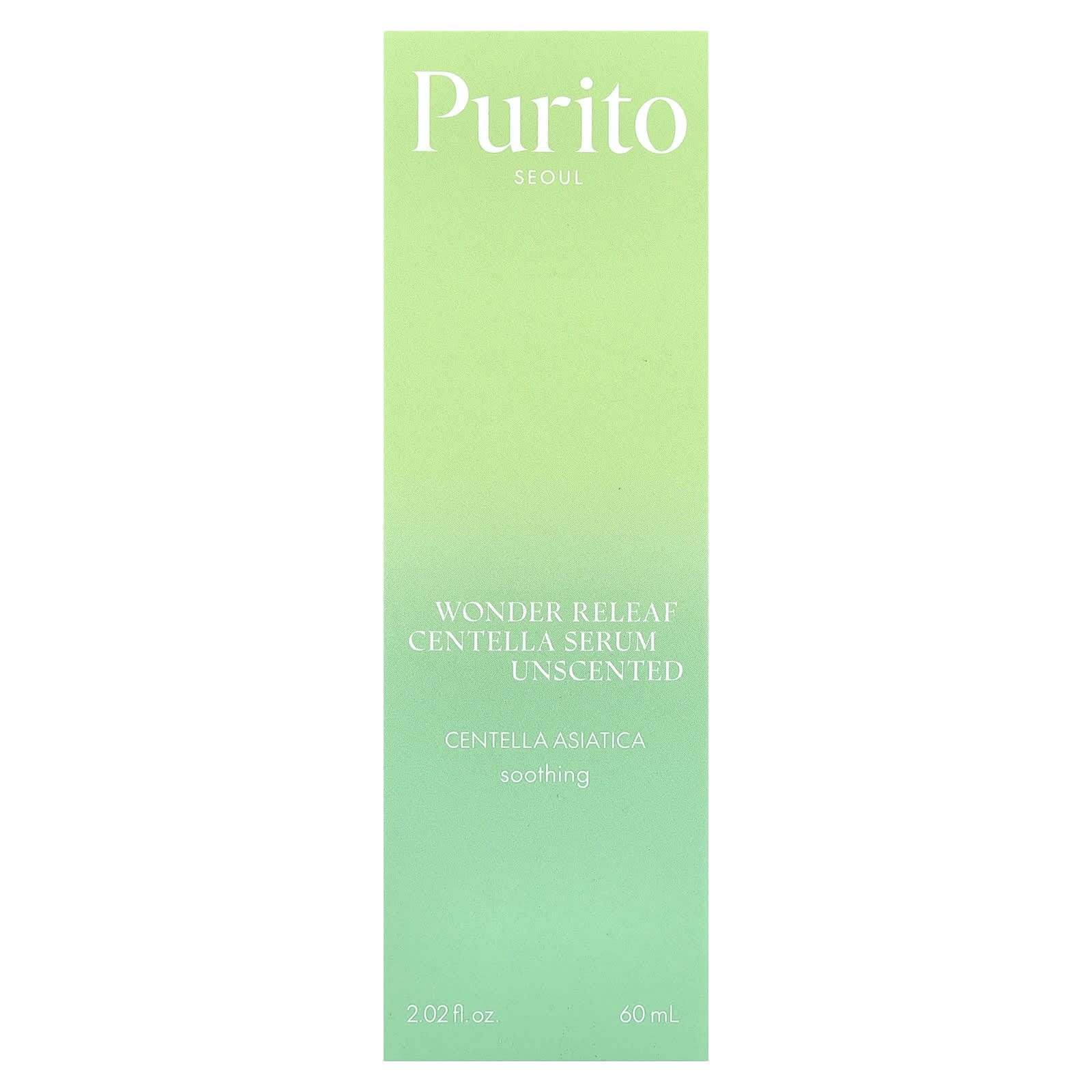 Purito, Wonder Releaf Centella Serum, Unscented , 2.02 fl oz (60 ml) - Image 2