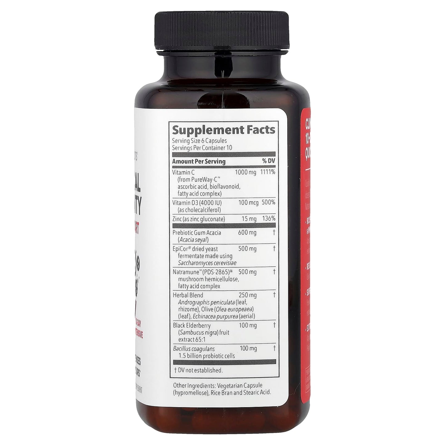 LifeSeasons, Clinical Immunity, Quick-Start, 60 Veg Capsules - Image 2