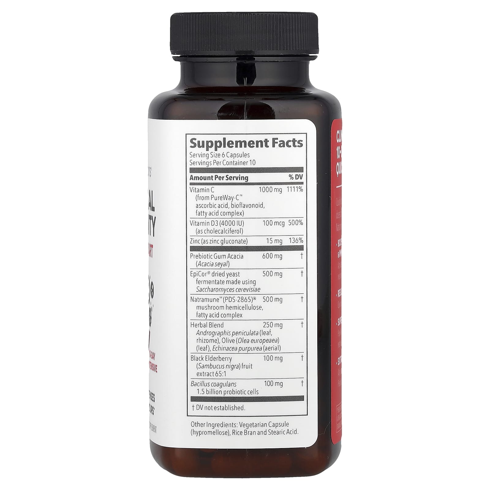 LifeSeasons, Clinical Immunity, Quick-Start, 60 Veg Capsules - Image 2