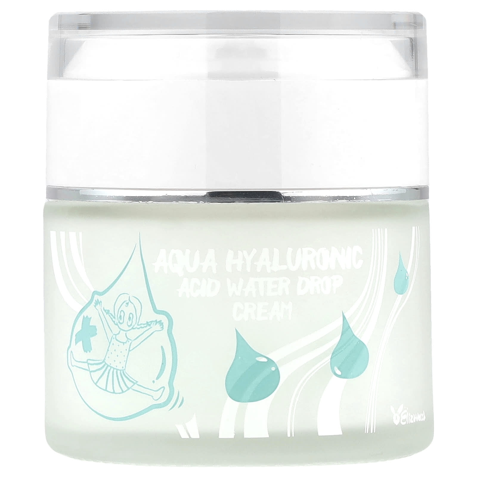 Elizavecca Aqua Hyaluronic Acid Water Drop Cream, 1.69 fl oz - Image 1