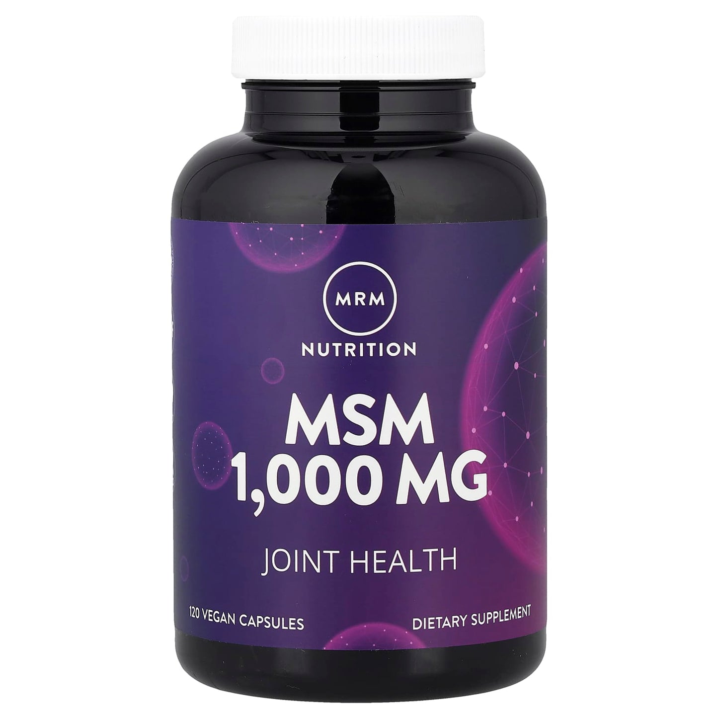 MRM Nutrition, MSM, 1,000 mg, 120 Vegan Capsules - Image 1