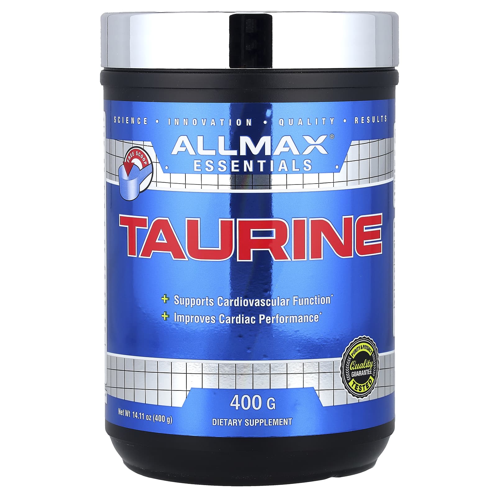 ALLMAX Taurine Supplement for Energy and Performance - Image 1