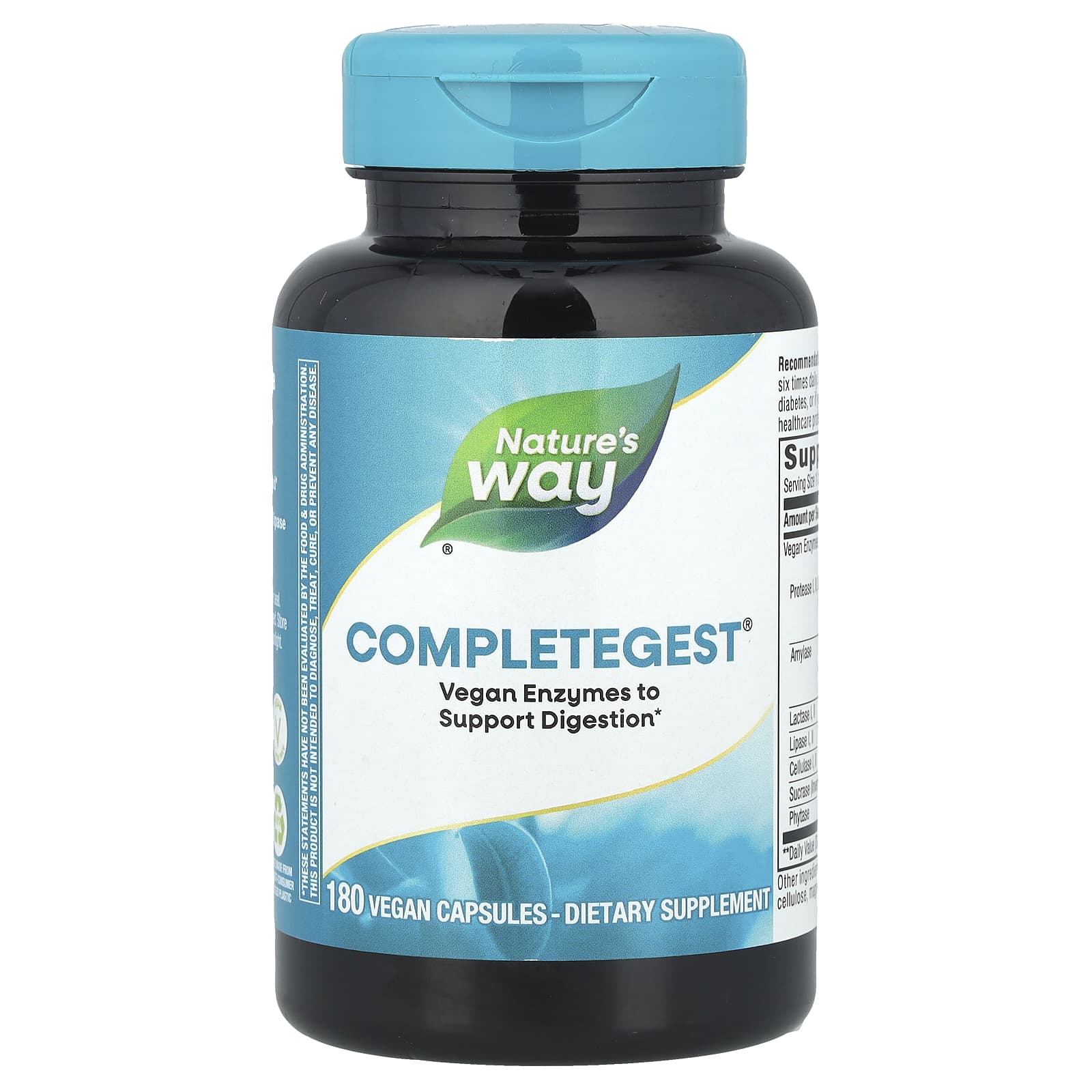 Nature's Way, CompleteGest®, 180 Vegan Capsules - Image 1