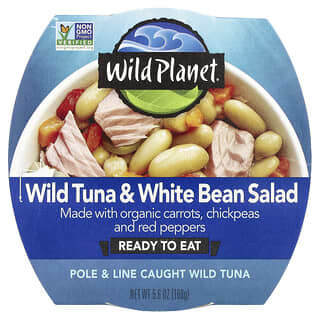 Wild Tuna & White Bean Salad, Made with Organic Ingredients | Wild Planet