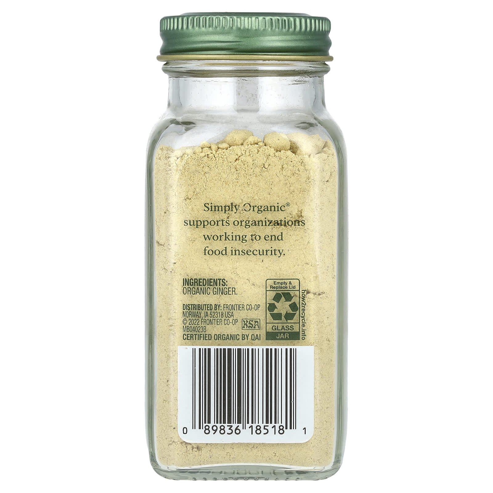 Simply Organic, Ginger, 1.64 oz (46 g) - Image 2