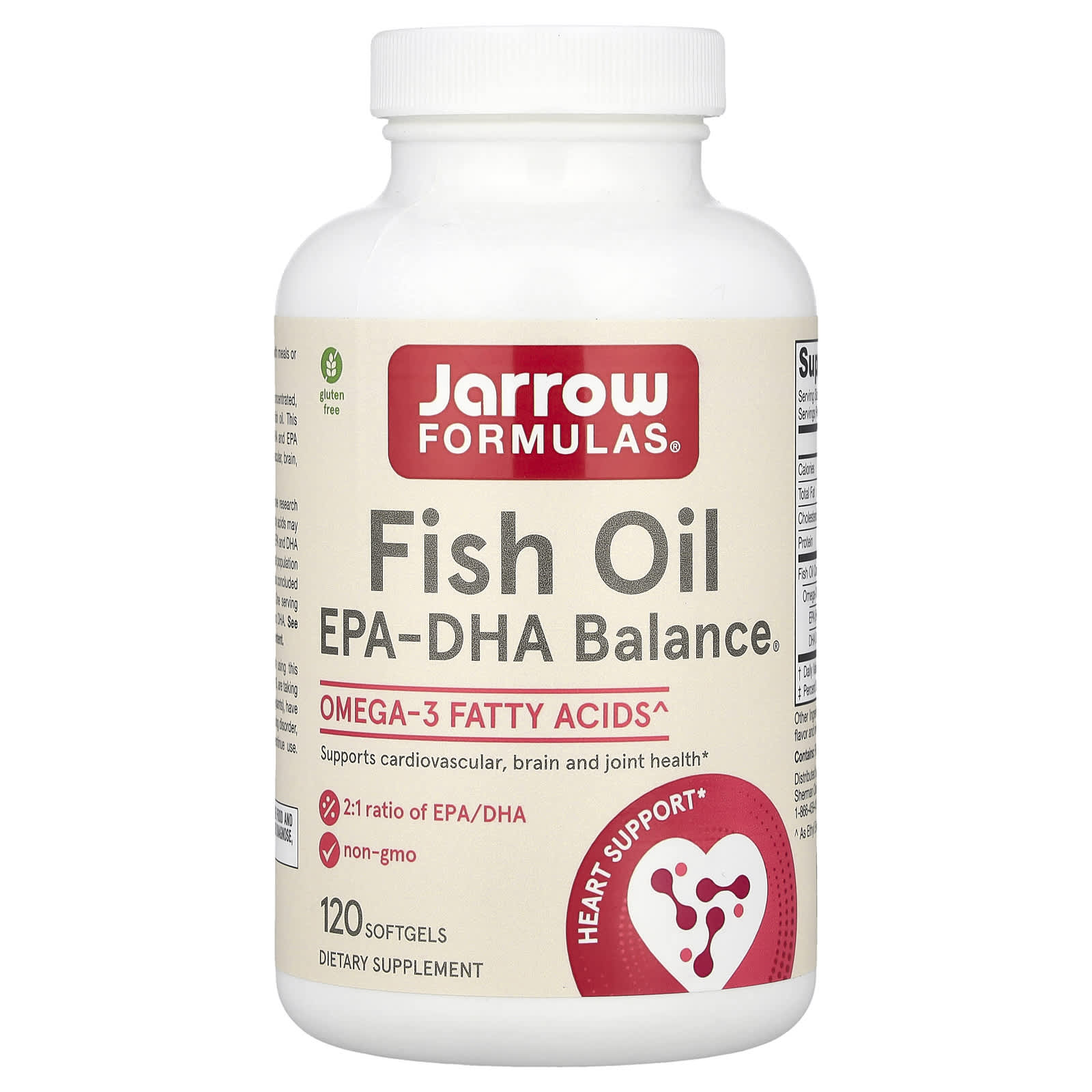 EPA-DHA Balance Omega-3 Fish Oil Supplement for Heart, Brain, and Joint Health - Image 1