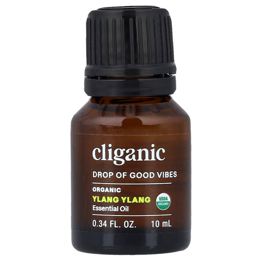 Cliganic Ylang Ylang Essential Oil - 100% Pure USDA Organic for Relaxation - Image 1
