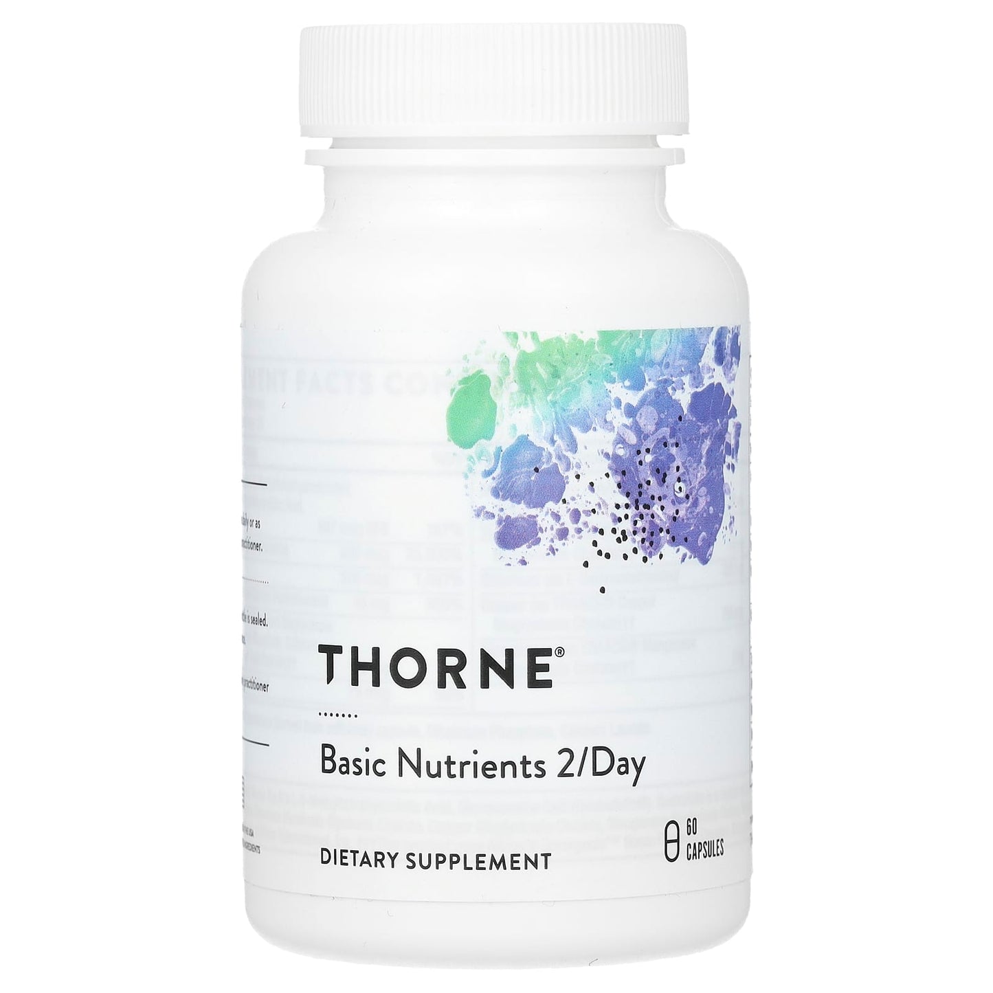 Thorne, Basic Nutrients 2/Day, 60 Capsules - Image 1