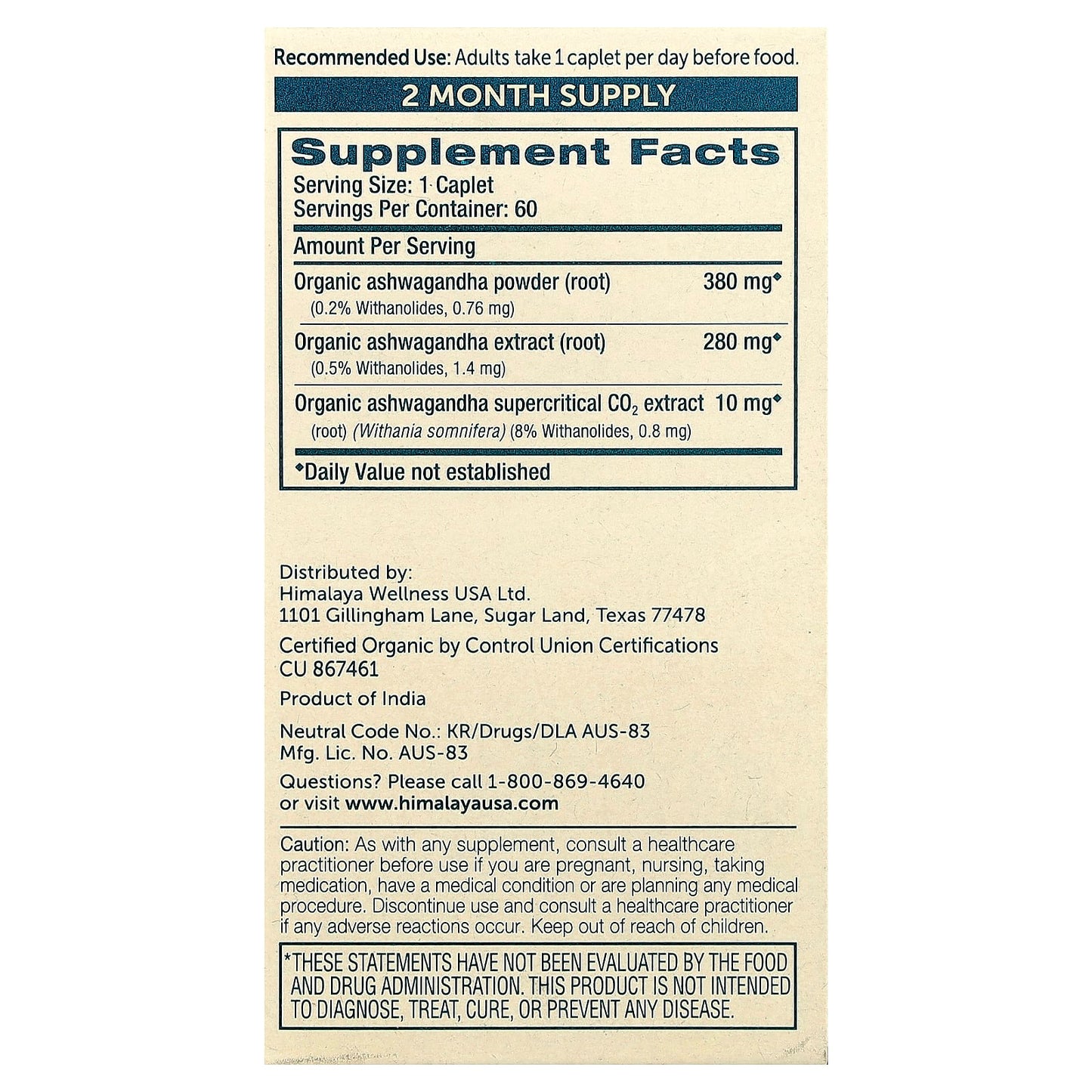 Organic Ashwagandha Supplement for Stress Relief & Energy Boost - Image 2