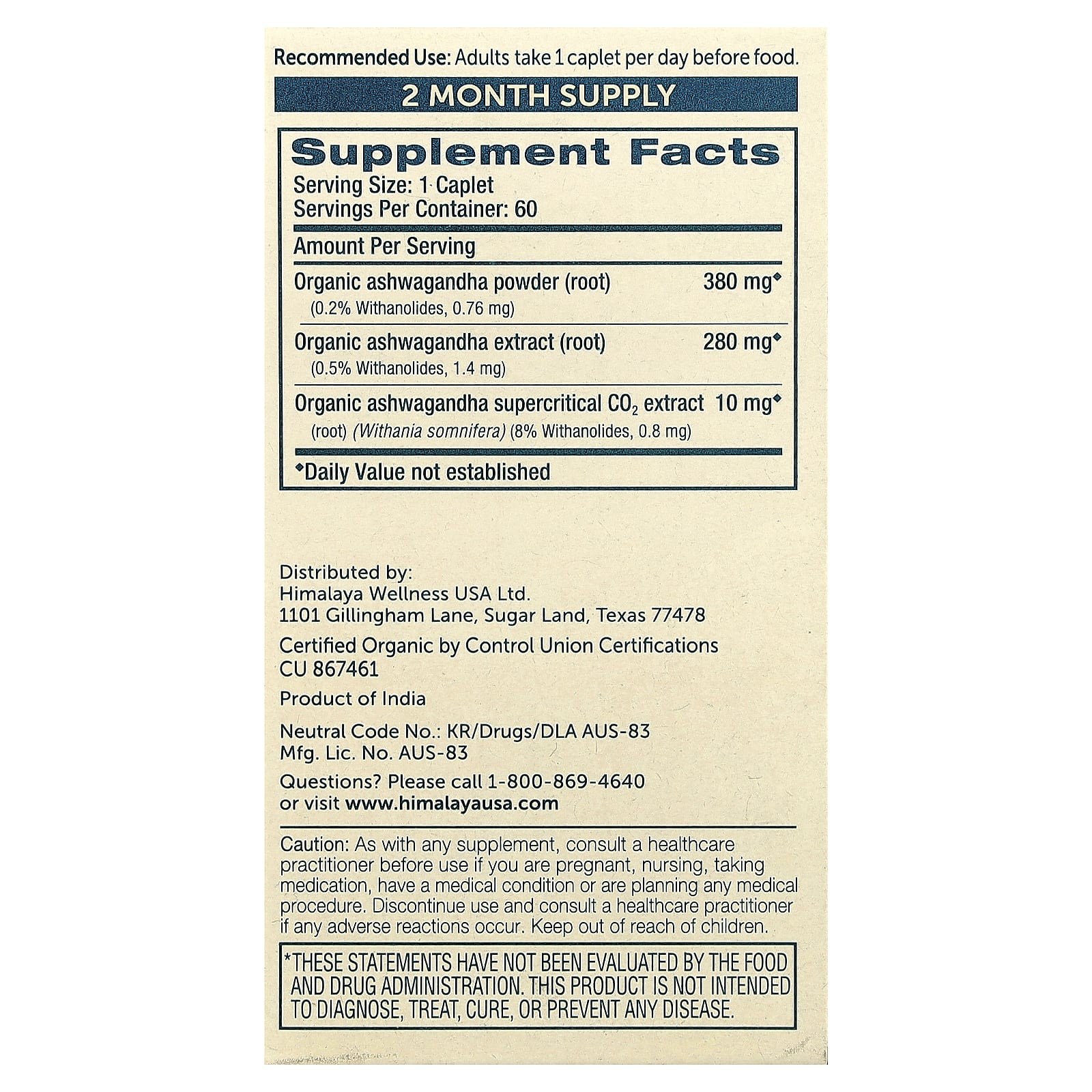 Organic Ashwagandha Supplement for Stress Relief & Energy Boost - Image 2