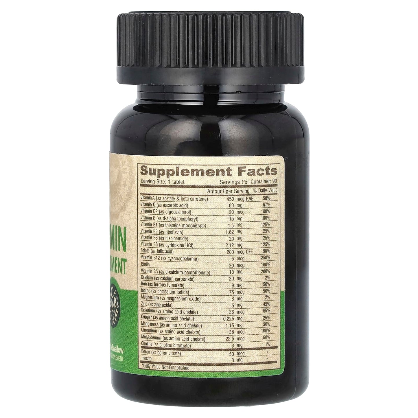 Deva Vegan Multivitamin & Mineral Supplement for Easy Swallowing - Image 2