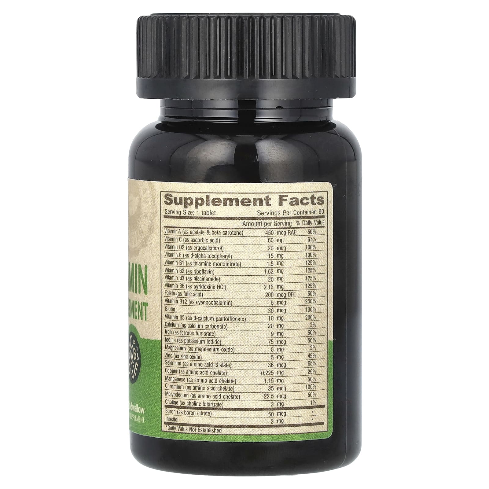 Deva Vegan Multivitamin & Mineral Supplement for Easy Swallowing - Image 2