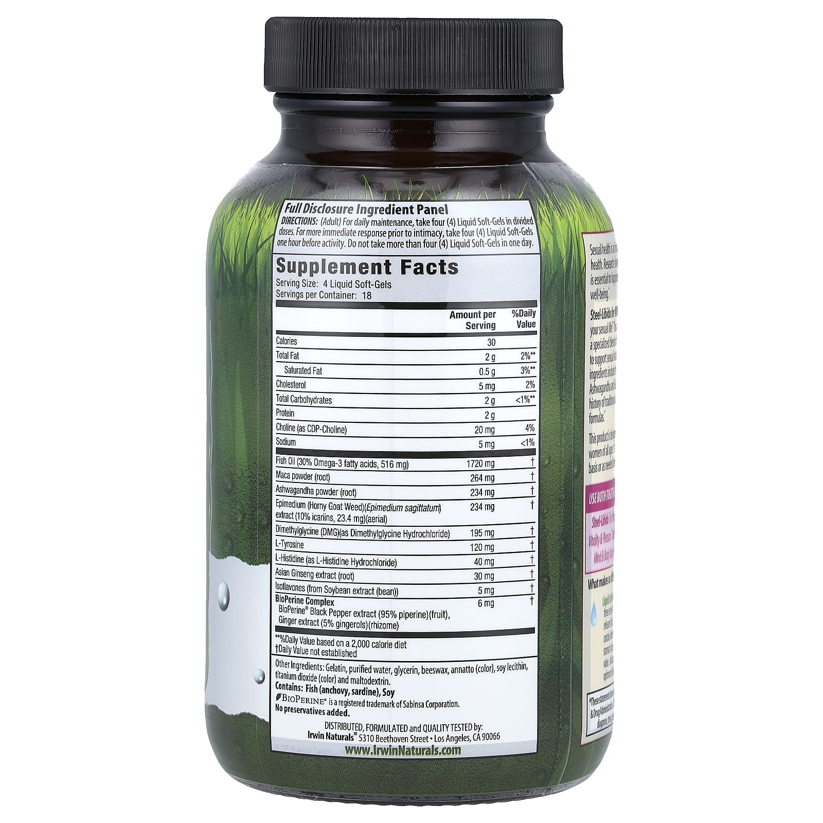 Boost Libido & Vitality with Steel-Libido for Women by Irwin Naturals - Image 2