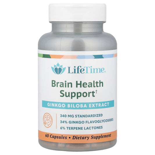 LifeTime Vitamins, Brain Health Support, 60 Capsules - Image 1