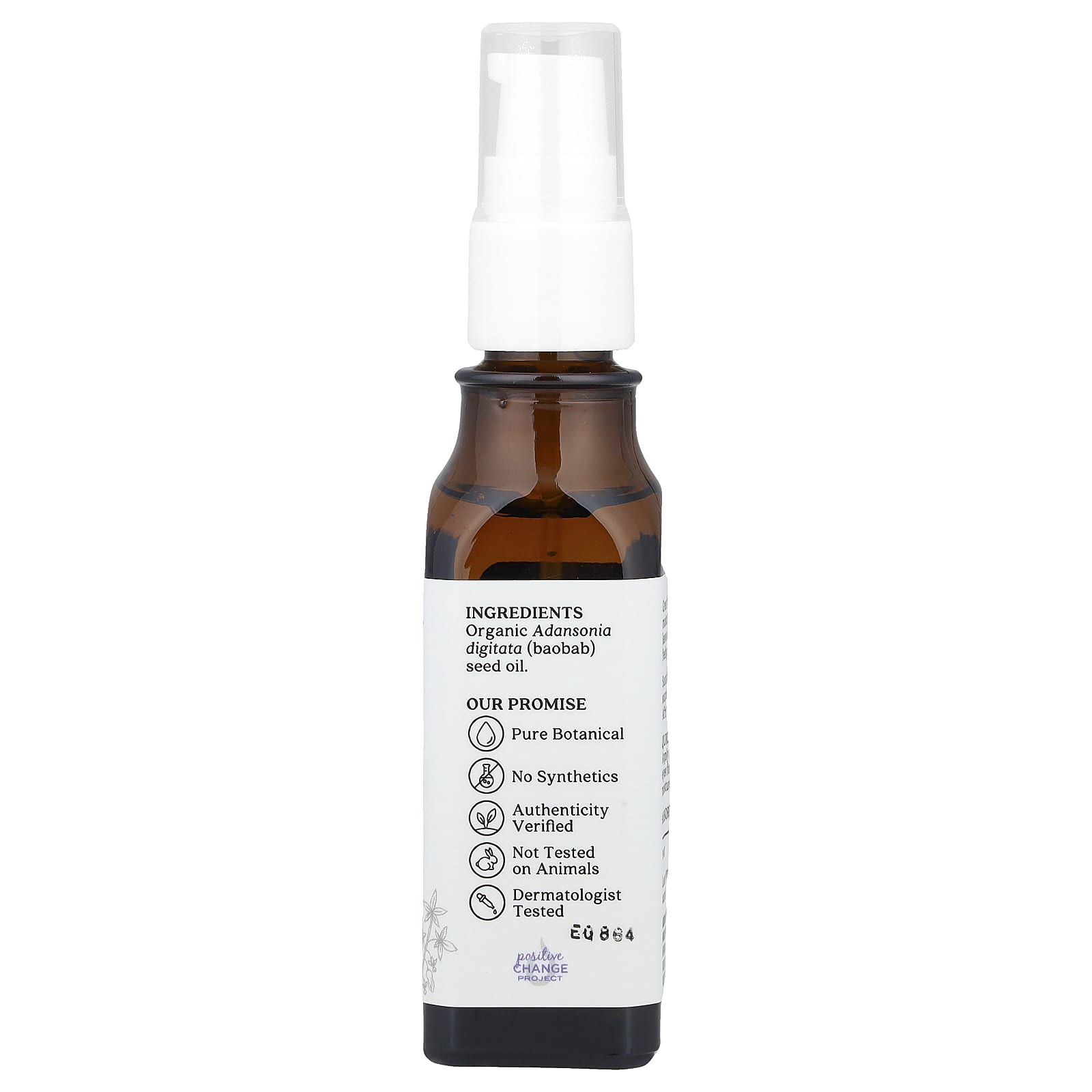 Organic Baobab Skin Care Oil by Aura Cacia, 1oz (30ml) - Image 2