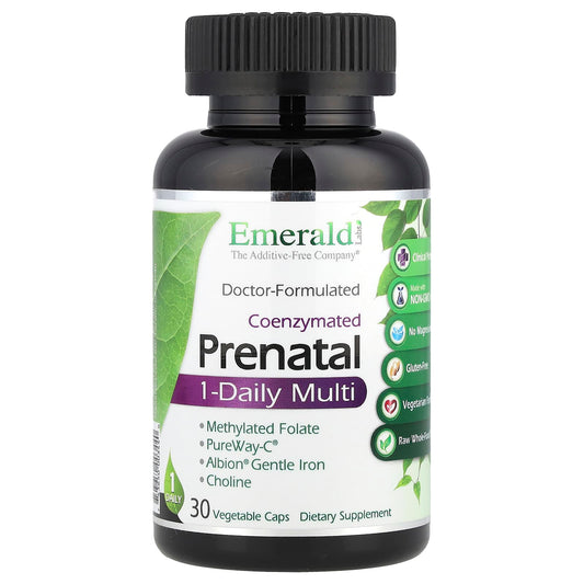 Emerald Laboratories Coenzymated Prenatal 1-Daily Multi Vitamin - Image 1