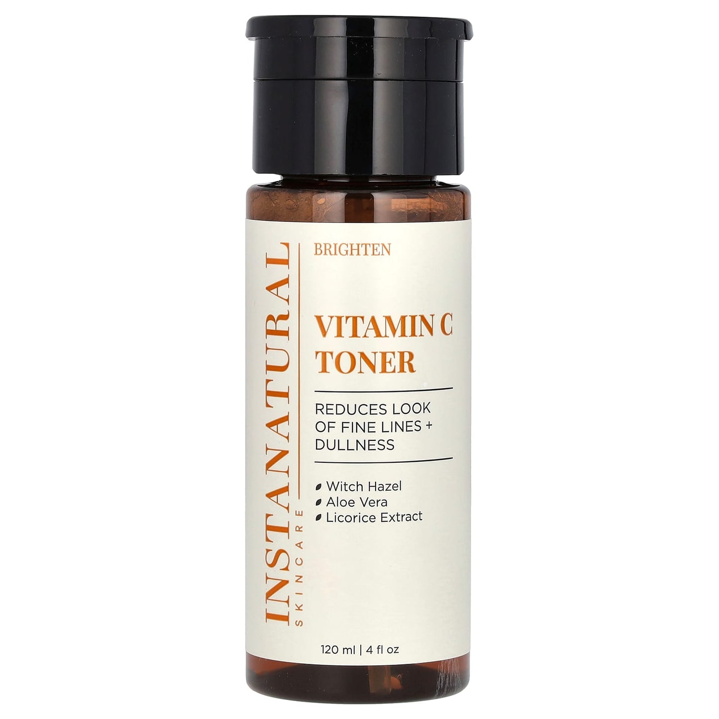 InstaNatural Vitamin C Toner for Radiant Skin, 4 fl oz (120 ml) - Image 1