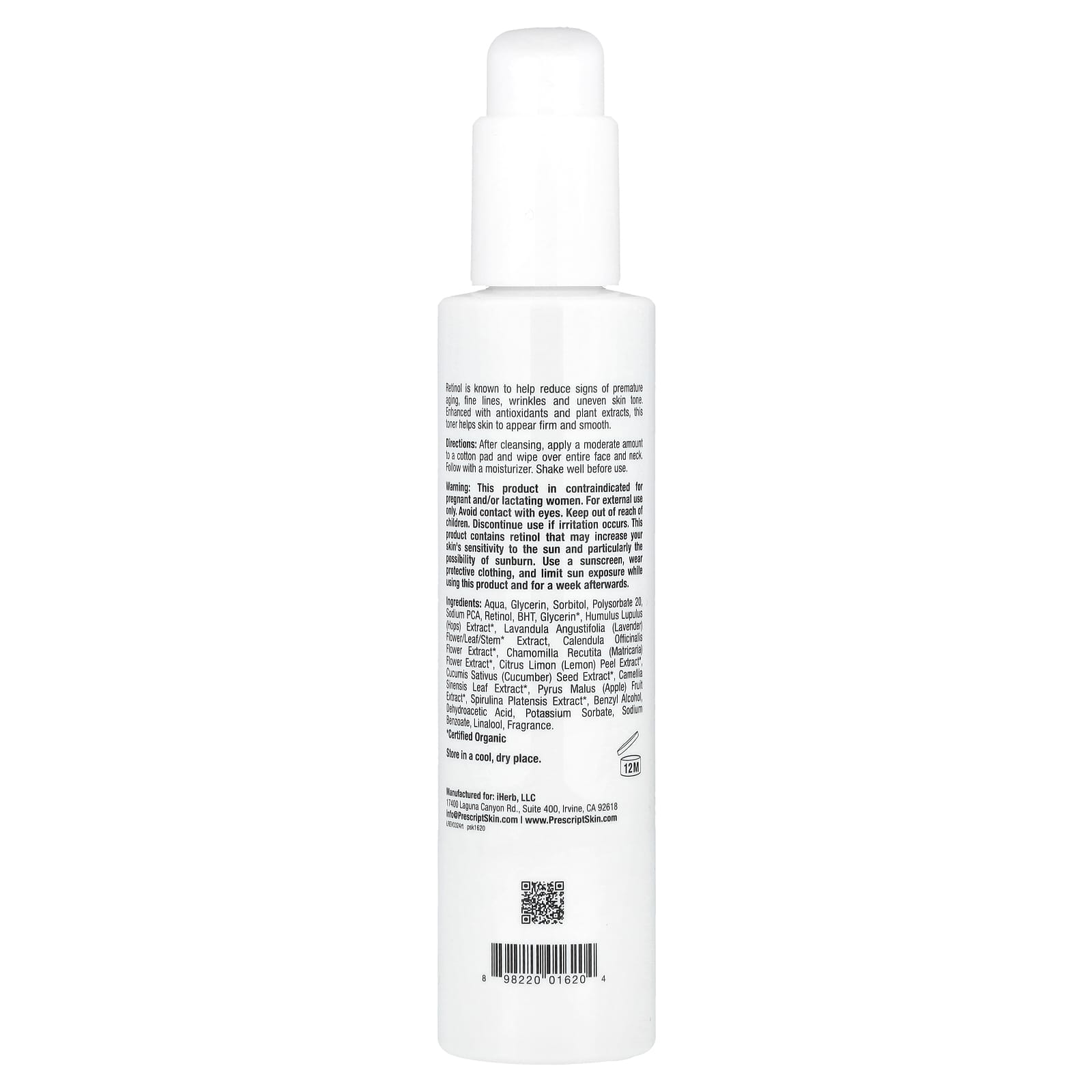 PrescriptSkin Retinol Toner | Reduce Premature Aging & Fine Lines - Image 2