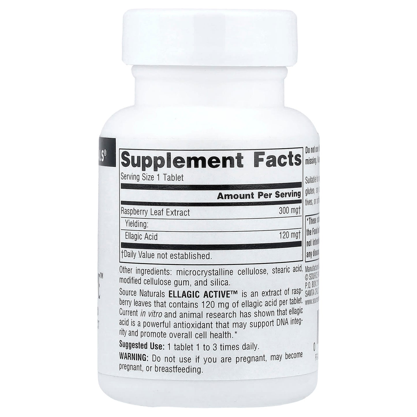 Source Naturals, Ellagic Active™, 60 Tablets - Image 2