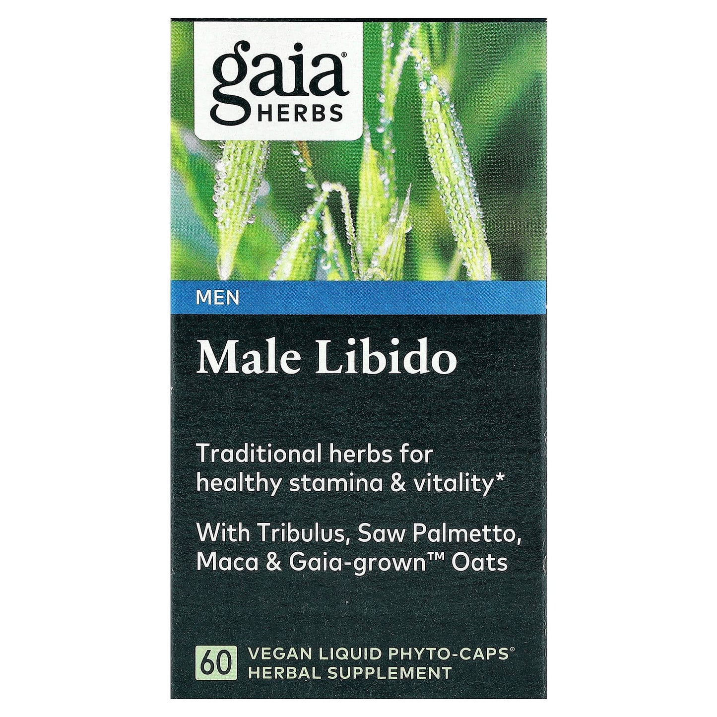 Boost Male Libido Naturally with Gaia Herbs Vegan Formula - Image 1