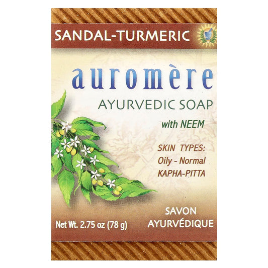 Neem Ayurvedic Soap for Oily Skin, Cruelty-Free & Vegan - Image 1