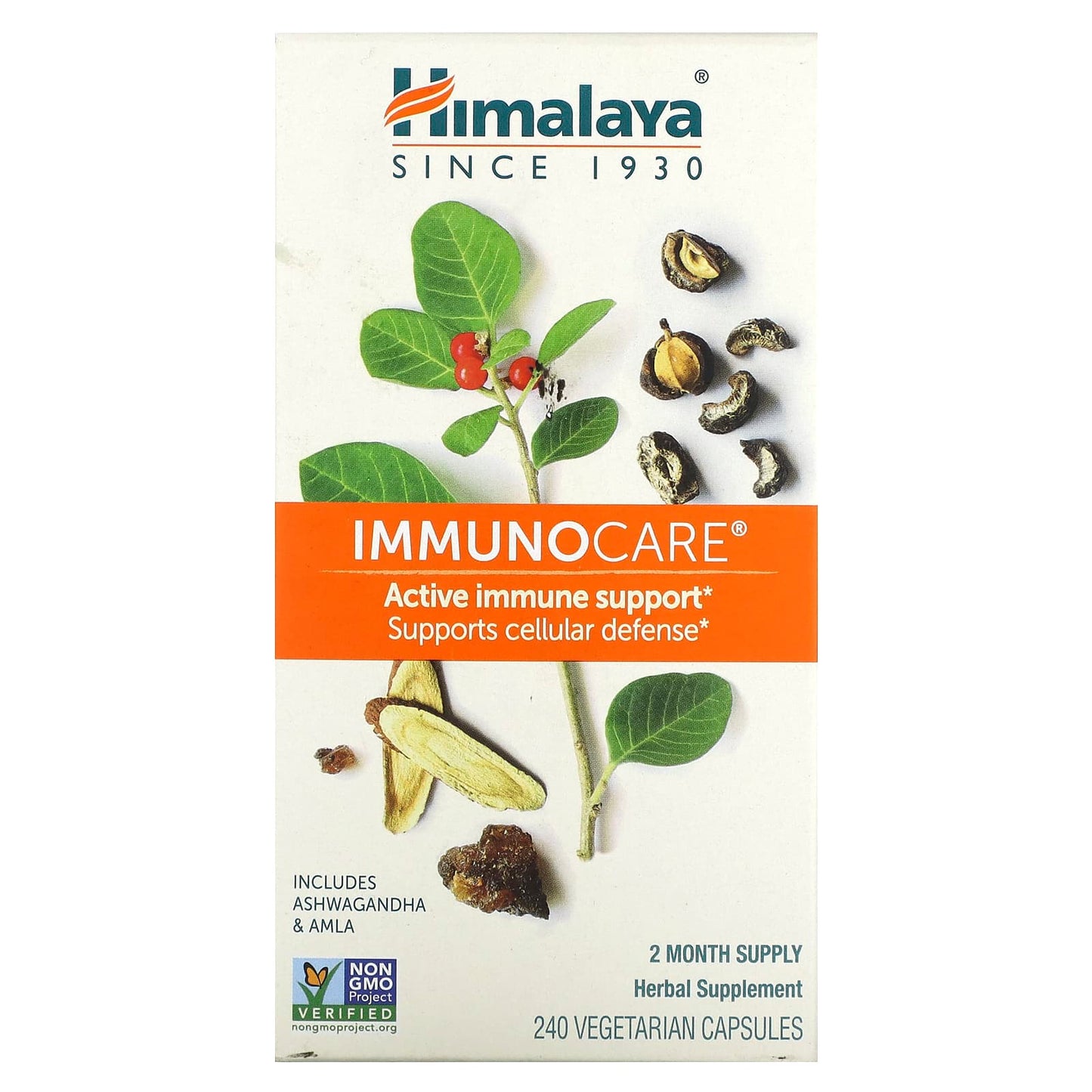 Himalaya ImmunoCare 240 Capsules Immune Support & Wellness - Image 1