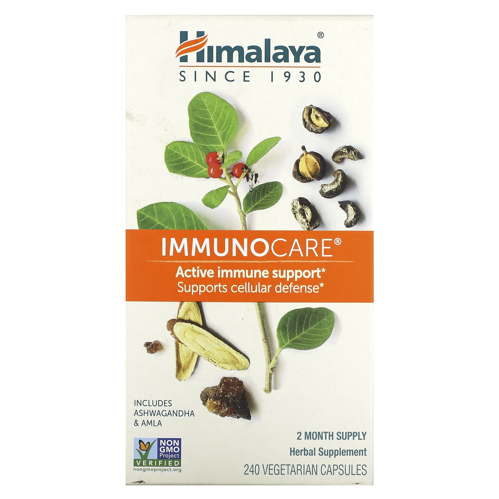 Himalaya ImmunoCare 240 Capsules Immune Support & Wellness - Image 1