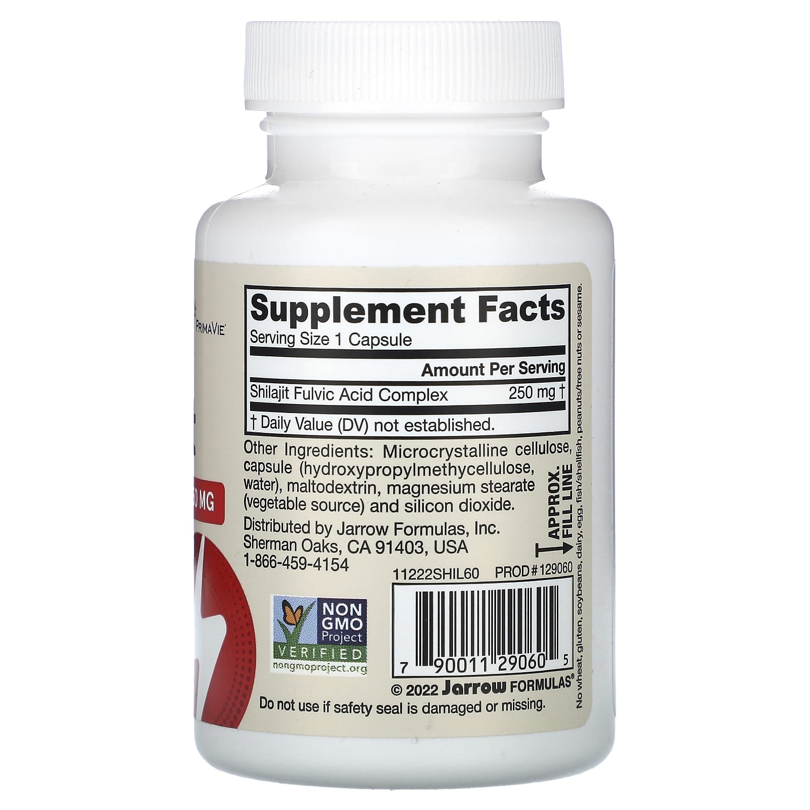 Jarrow Formulas Vegan Shilajit Fulvic Acid Complex for Energy Support - Image 2